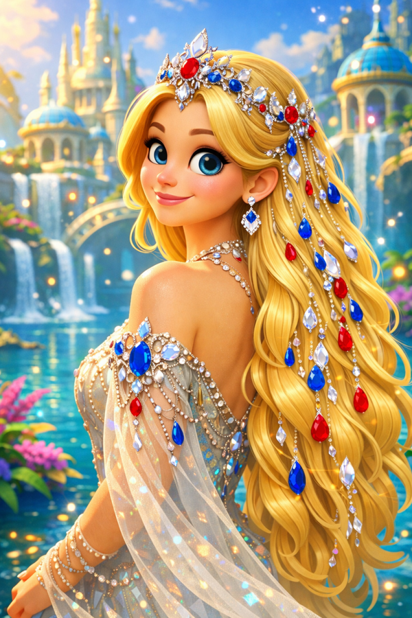Die Prinzessin 70x100cm
