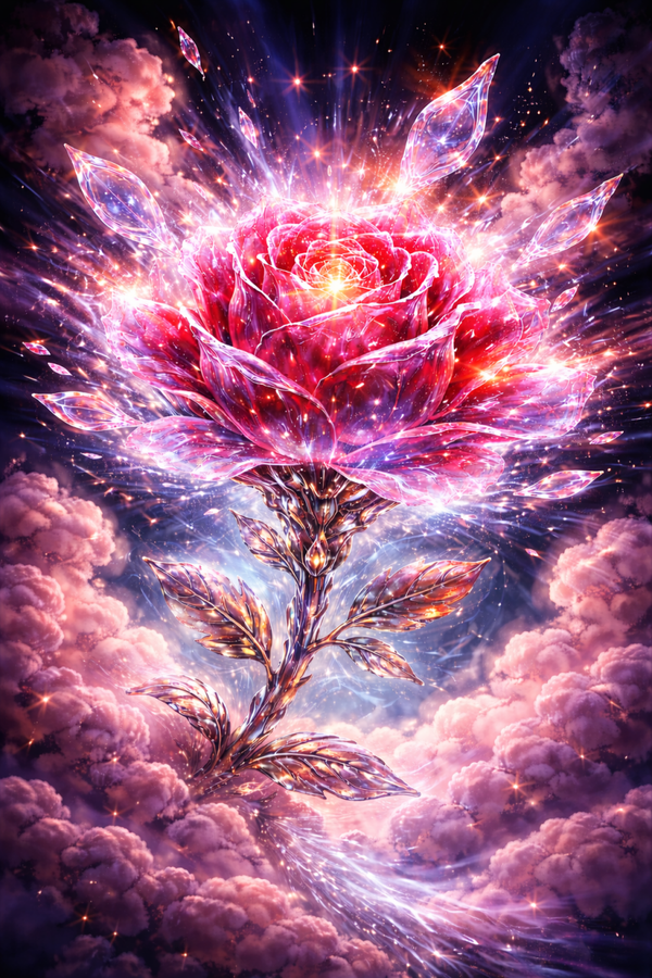 Die Himmelsrose 60x100cm