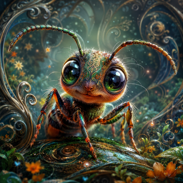 Armin die Ameise 80x80cm