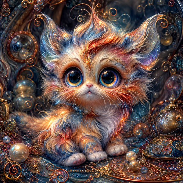 Kitty Cat 60x60cm