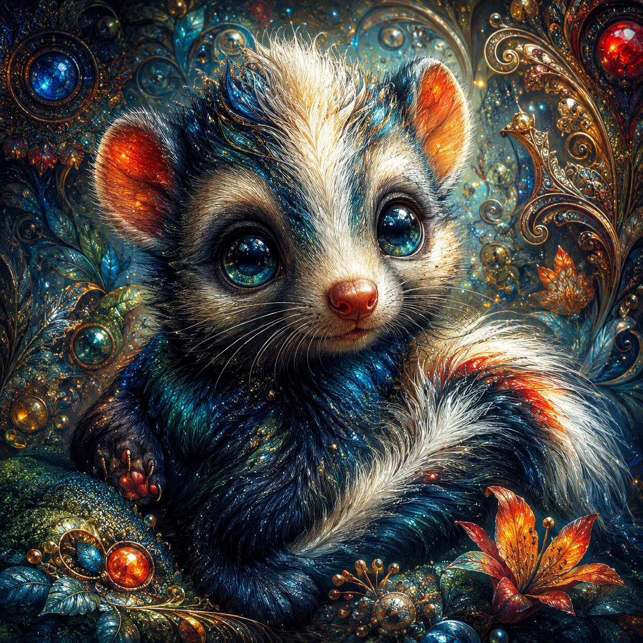 Perla Skunk 70x70cm