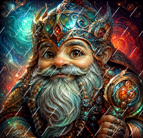 Runar der Wächter 70x70cm