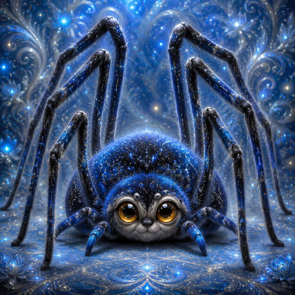 Spinne rund flach 60x60cm