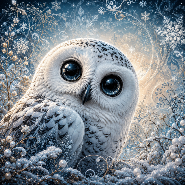 Snow 60x60cm