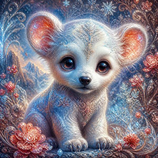 Ice 80x80cm