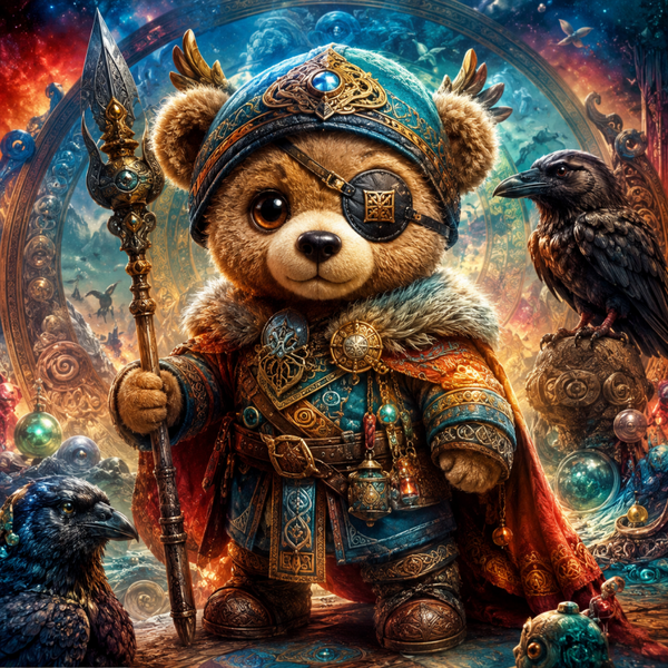 Teddy Odin 80x80cm