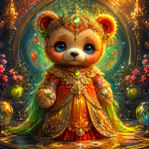 Teddy Hera 80x80cm