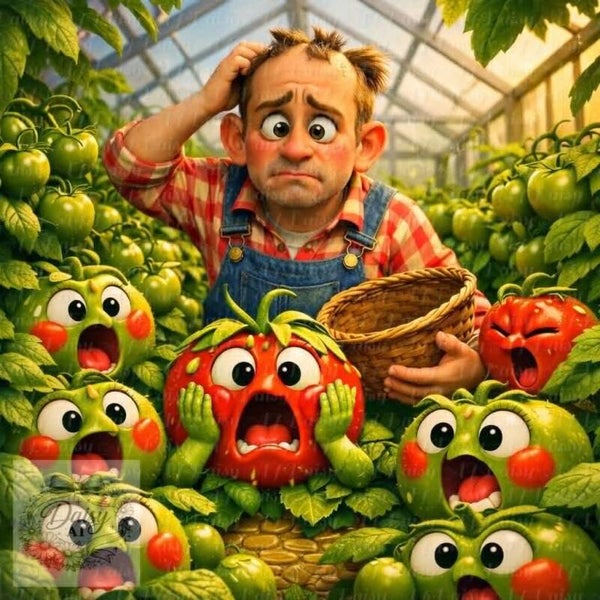 Tomatenschock 70x70cm