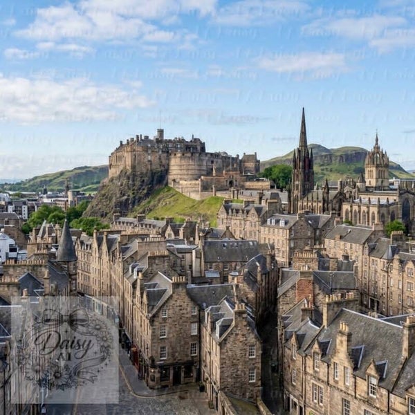Edinburgh 100x100cm