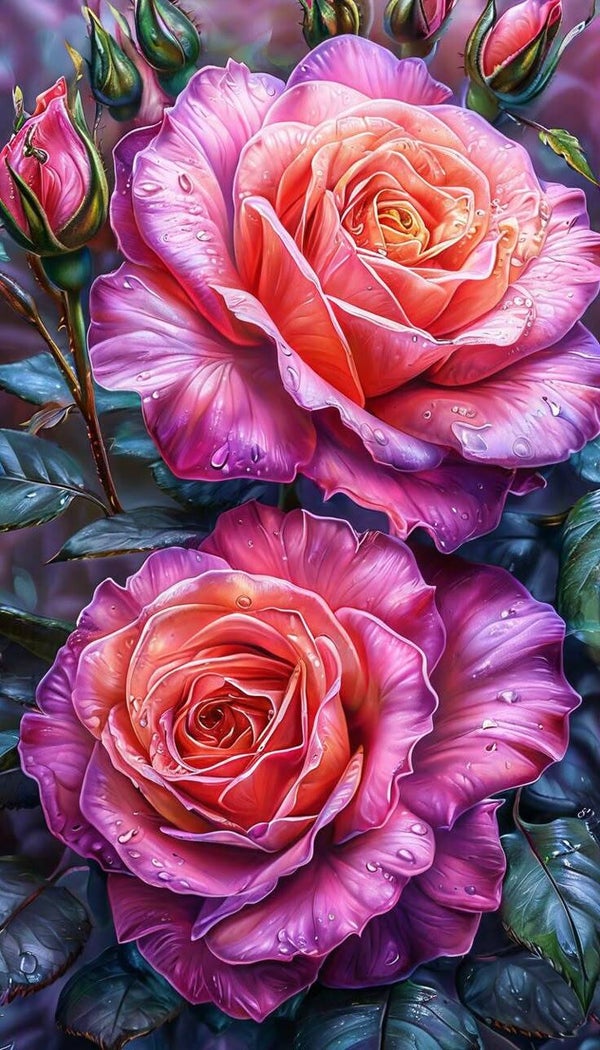 Rosen 60x100cm