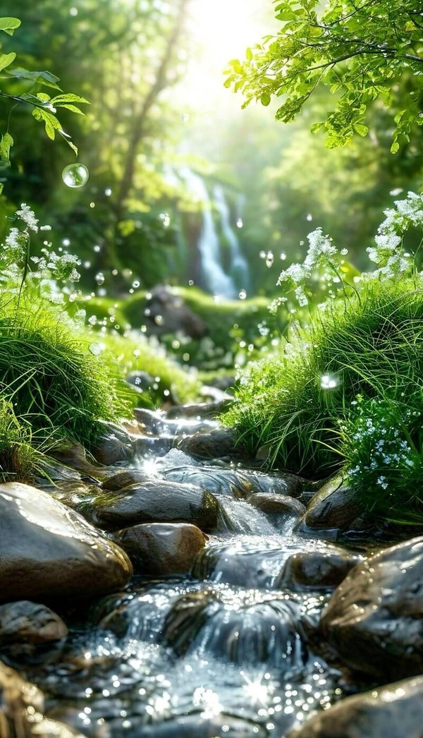 Am Bach 60x100cm