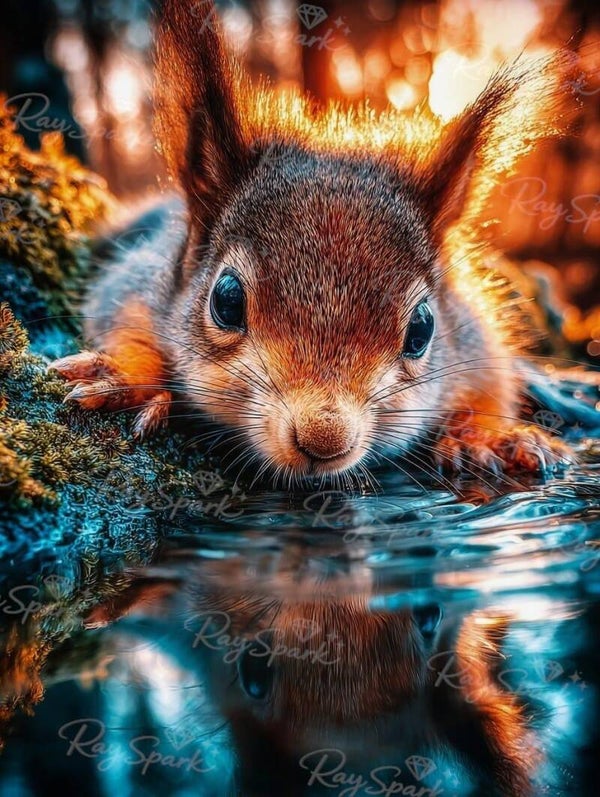 Eichhörnchen 60x100cm