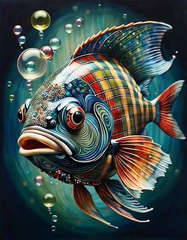 Fisch 50x70cm