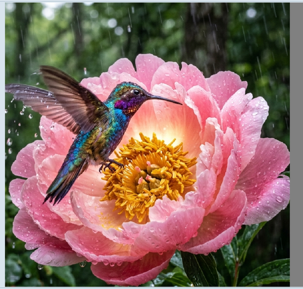 Kolibri 80x80cm