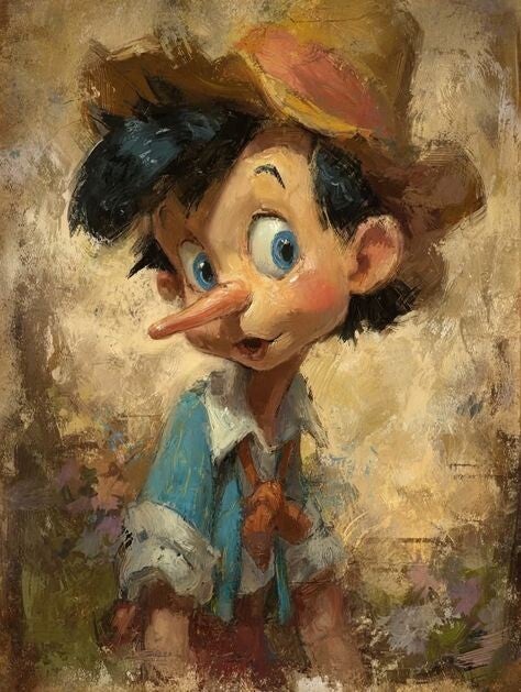 Pinocchio 50x70cm