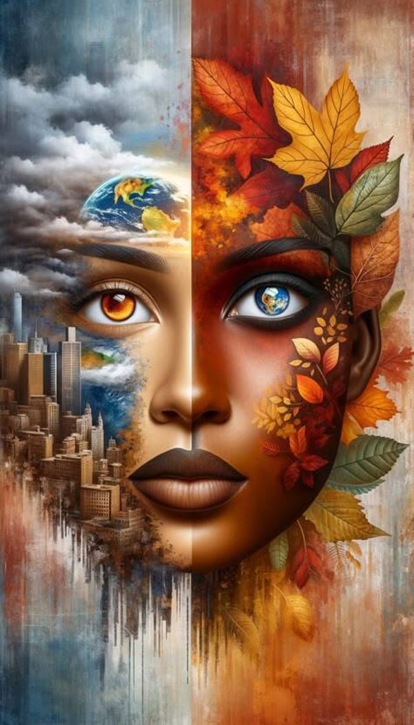 Das Leben 60x100cm