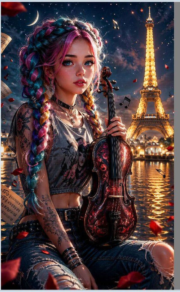 Paris 60x100cm