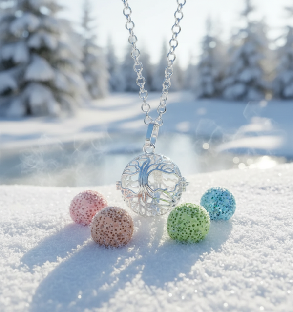 Collier Pendentif "cage" Arbre de Vie
