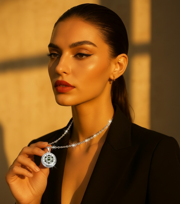 Collier Pendentif (petit) Fleur