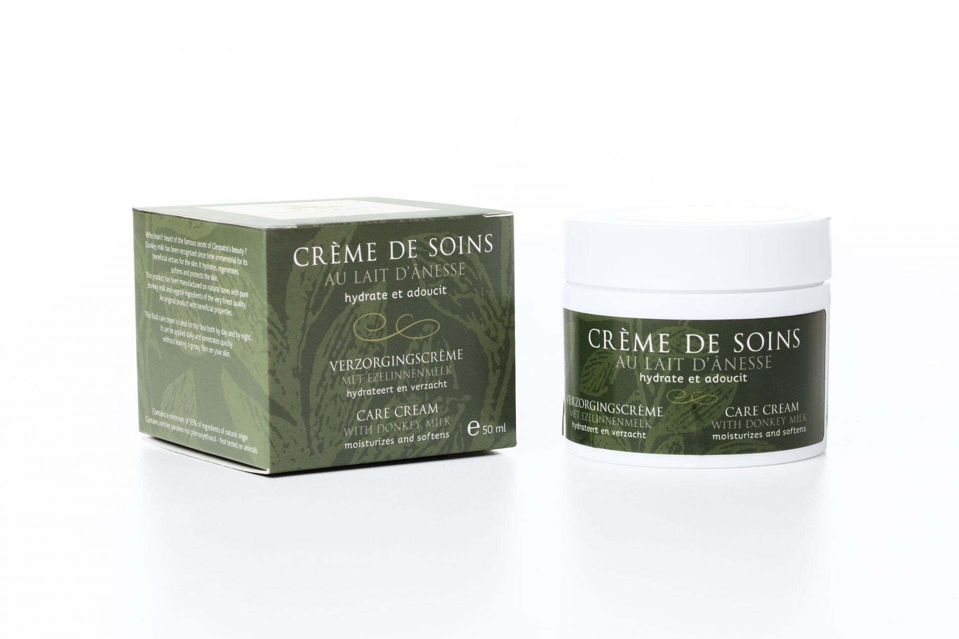 Crème de soin / Crème de jour au lait d’ânesse – 50 ml