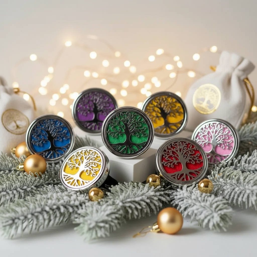 Clip ventilation voiture Arbre de Vie