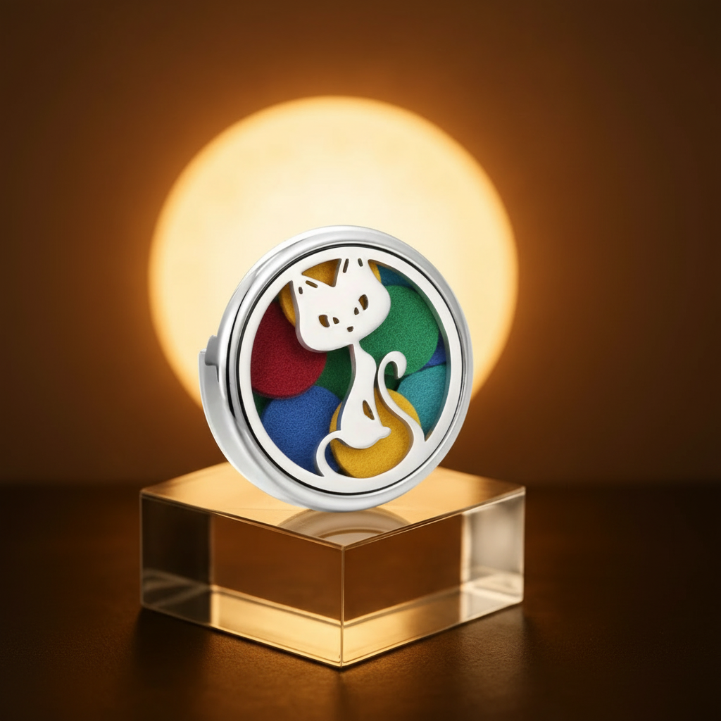 Clip pour ventilation voiture Chat