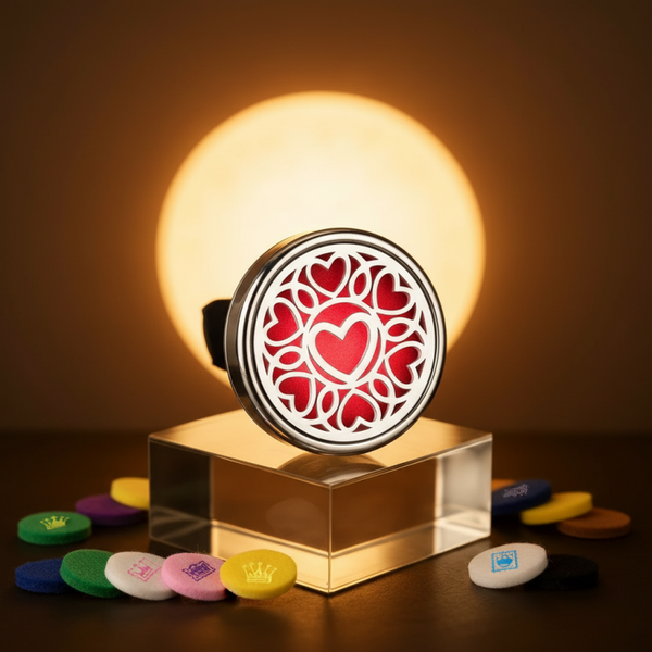 Clip ventilation voiture Coeur