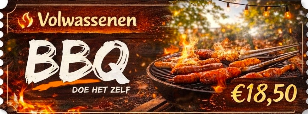Vaderdag BBQ Ticket – Volwassene