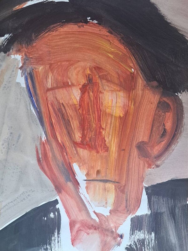 'Verwaaid' Portret no. 6