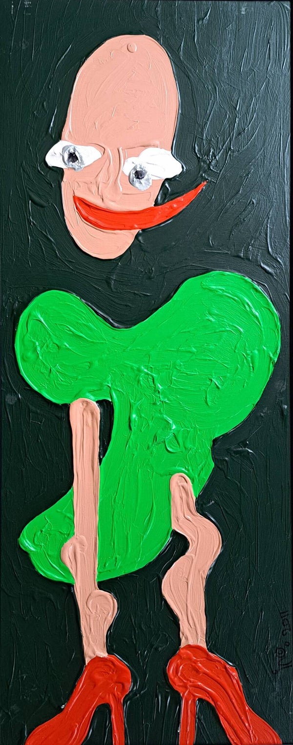 'Vrouw van Ino'. 'Happy'