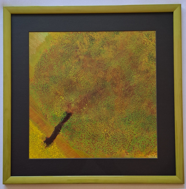 Die ene boom: groene lijst lichte boom