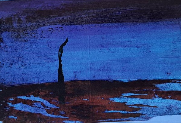 Kunstkaart 'Volkskrant', 'Alleen' no.2