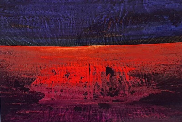 Kunstkaart 'Landschap', 'De leegte'