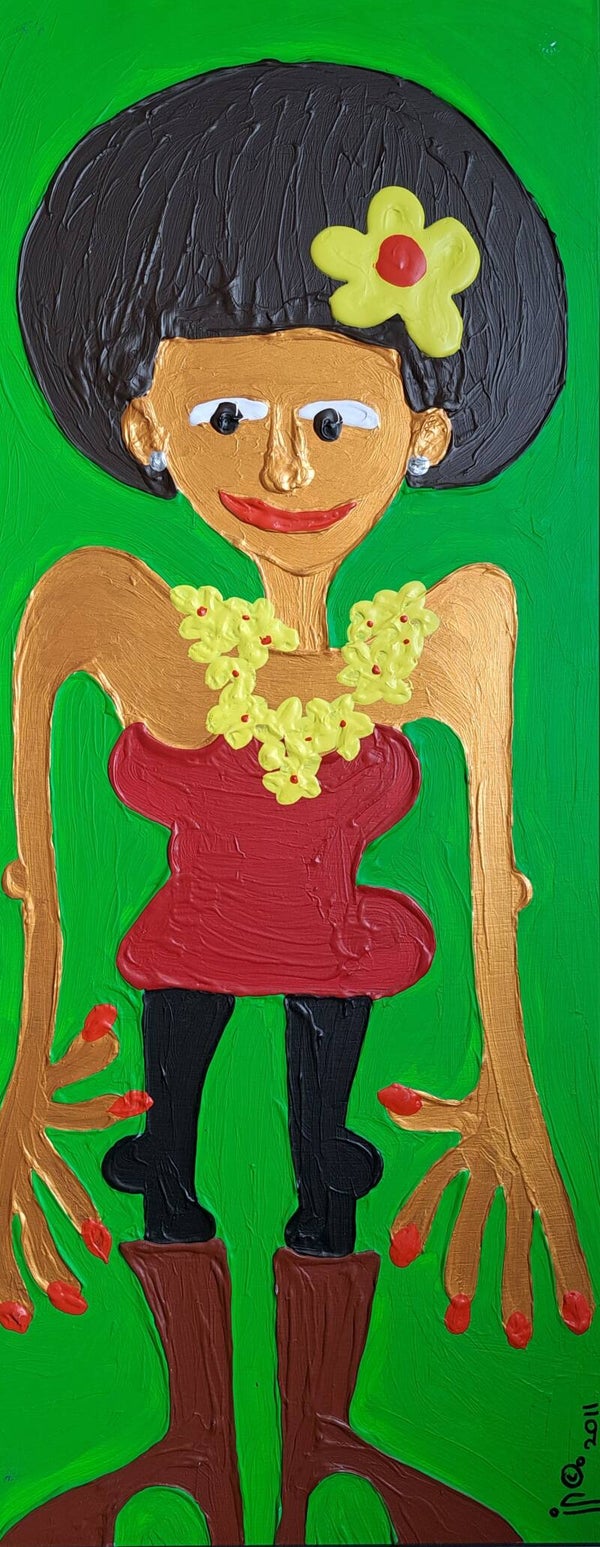 'Vrouw van Ino.' 'Overbuurmeisje'