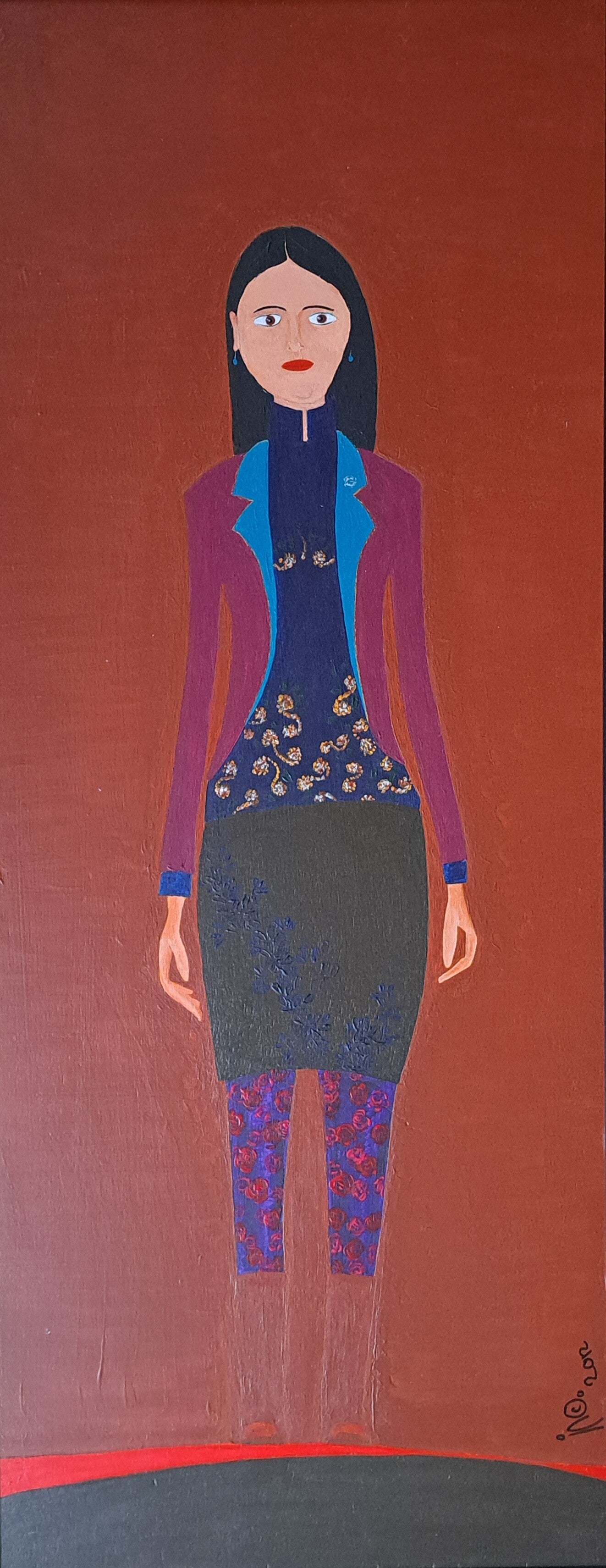 'Vrouw van Ino'. 'Recht'