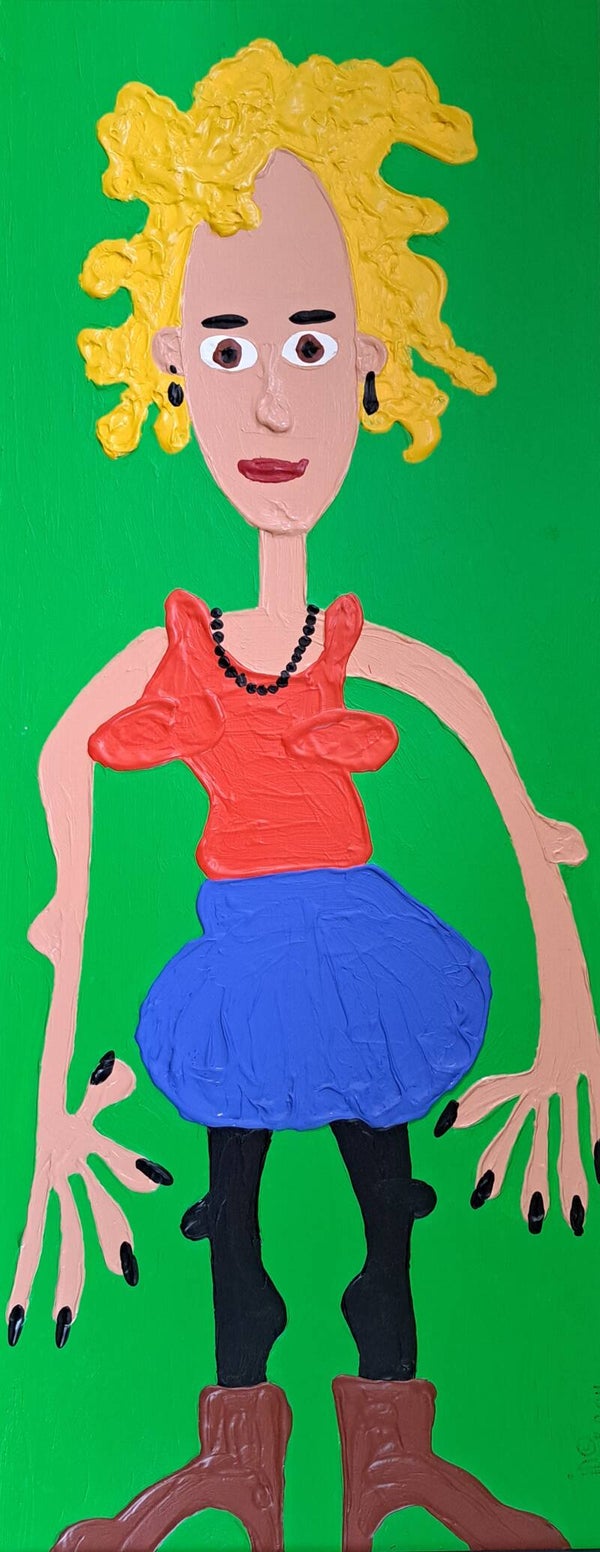 'Vrouw van Ino'. 'Strohaar'