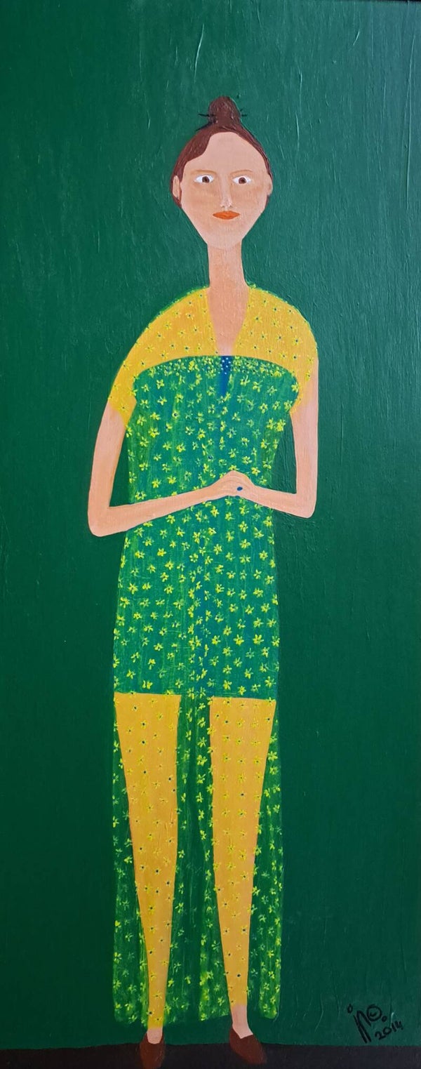 'Vrouw van Ino'. 'Verlegen'