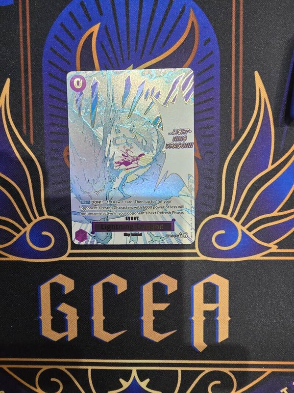 ONE PIECE LIGHTNING DRAGON ALT ART OP15 077