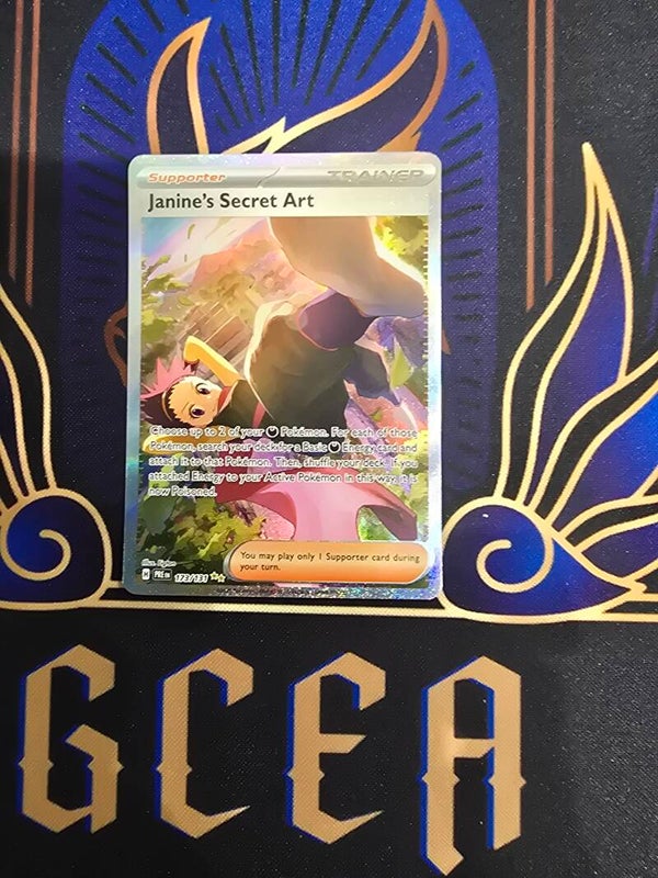 Prismatic Evolutions Janines Secret Art 173/131