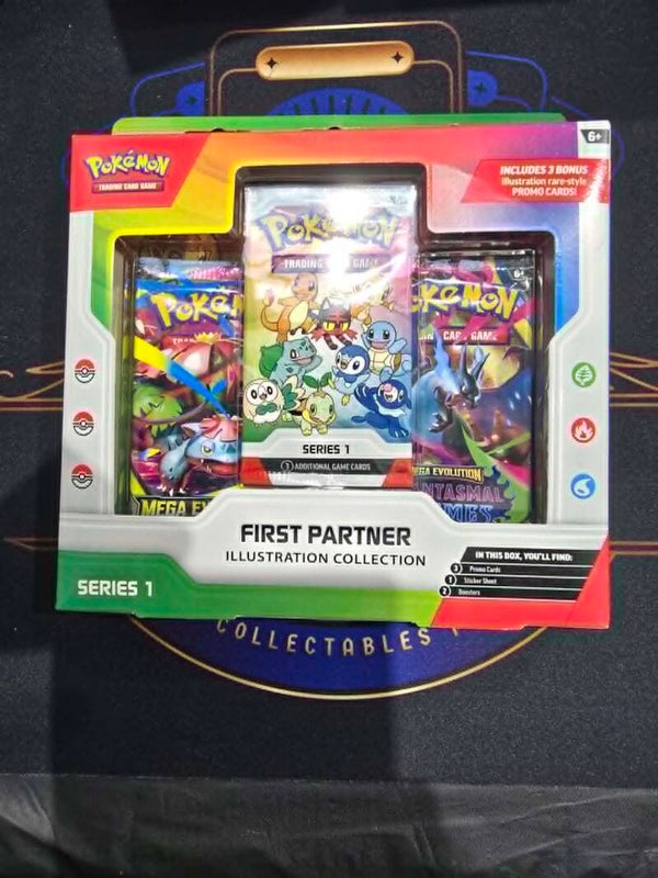 POKEMON FIRST PARTNERS ILLUSTRATION COLLECTION SERIES 1
