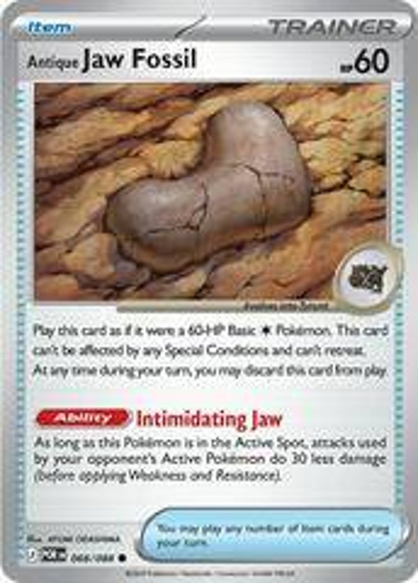 Antique jaw fossil 068/88