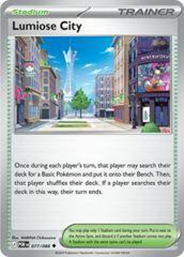 Lumiose city 077/088