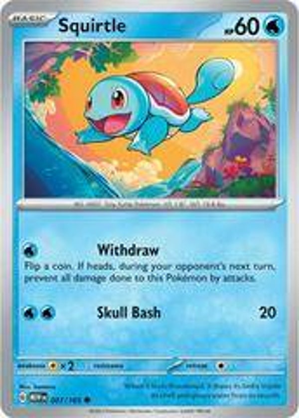 Squirtle 007/165