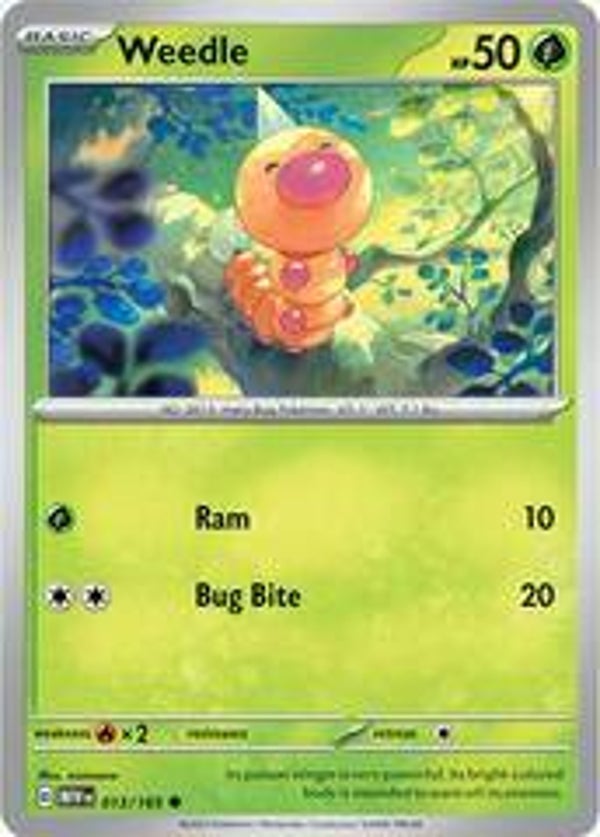 Weedle 013/165
