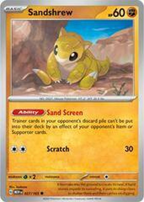 Sandshrew 027/165