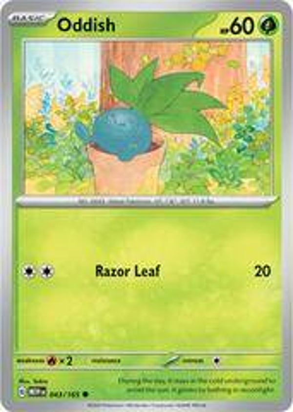 Oddish 043/165