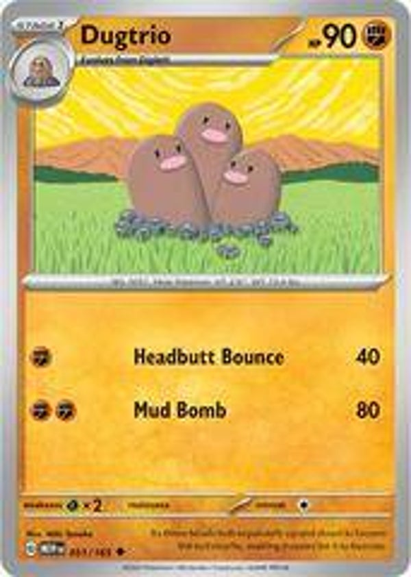 Dugtrio 051/165