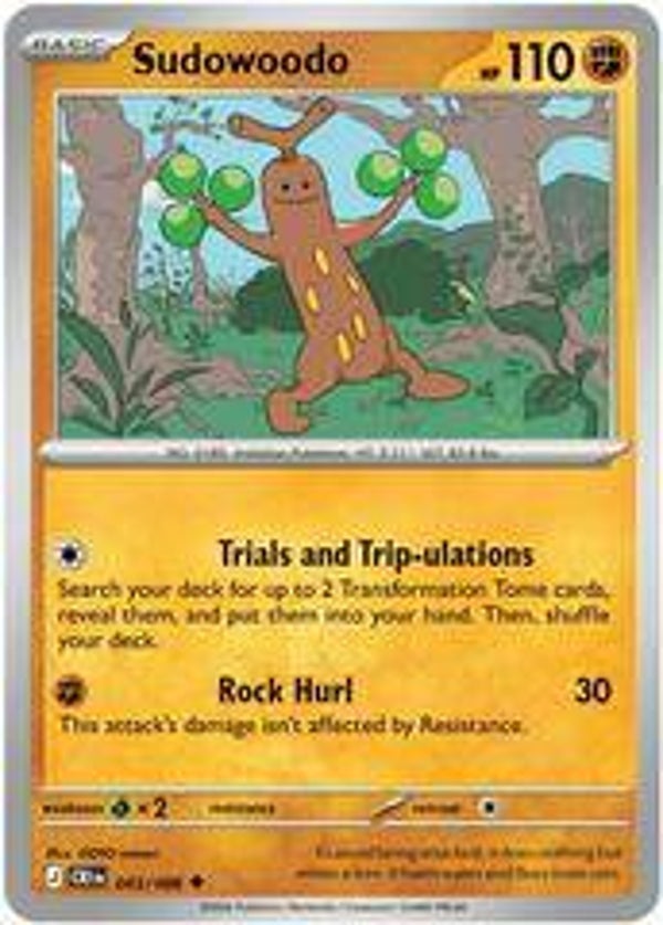 Sudowoodo 043/086