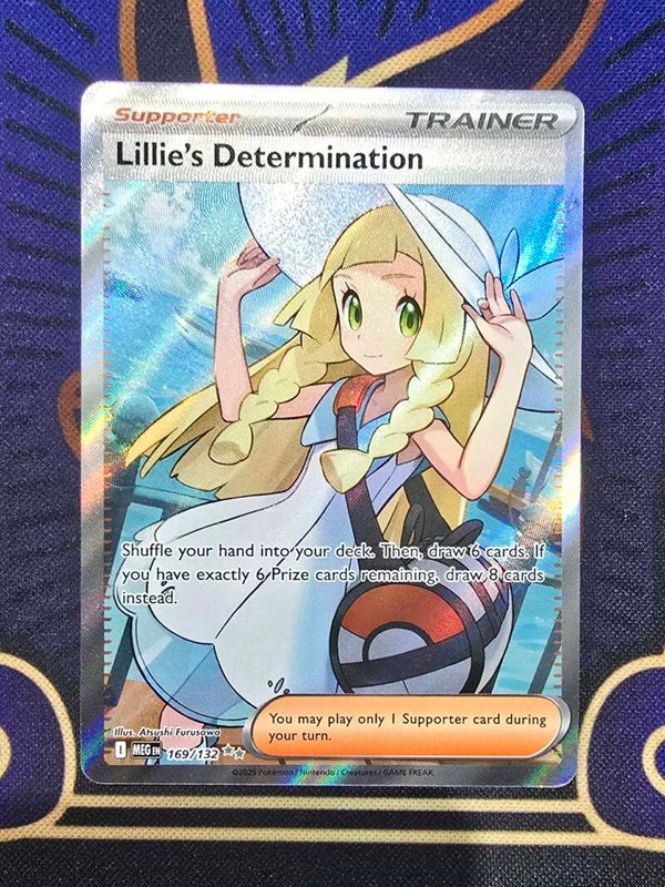 LILLIE'S DETERMINATION MEGA EVOLUTION 169/132