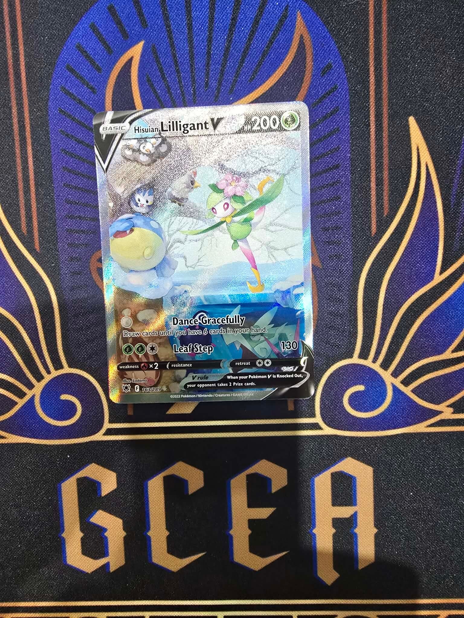HISUIAN LILLIGANT V ASTRAL RADIANCE 163/189